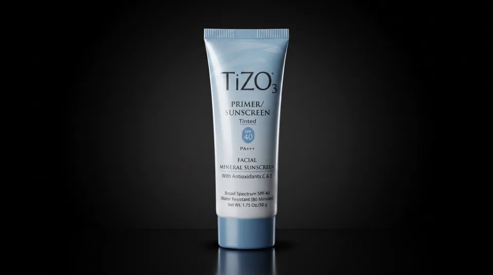 TiZO3 Tinted Primer Sunscreen tube, SPF 40