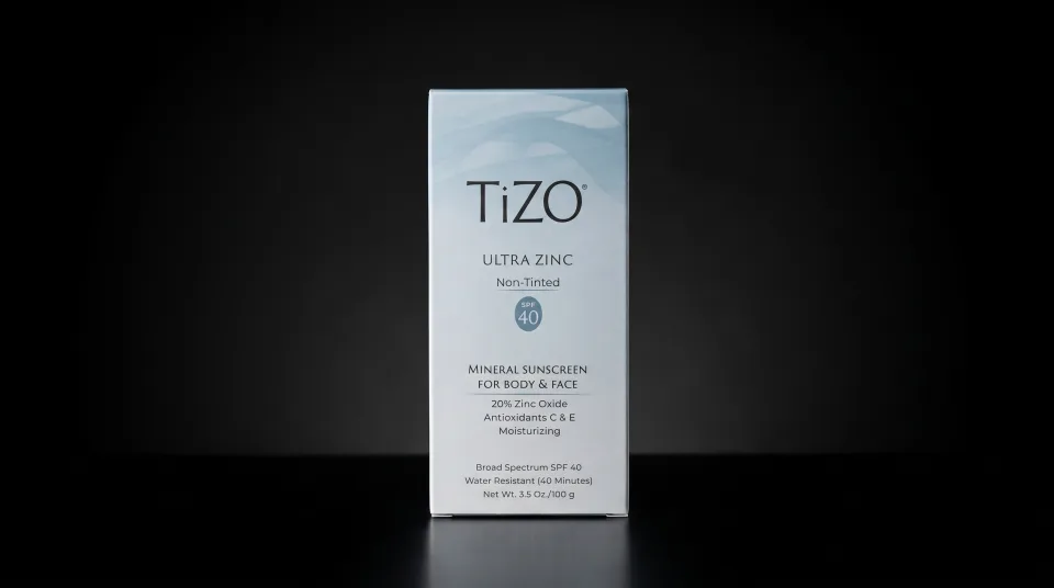TiZO Ultra Zinc Non-Tinted box, SPF 40