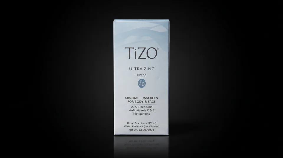 TiZO Ultra Zinc Tinted box, SPF 40